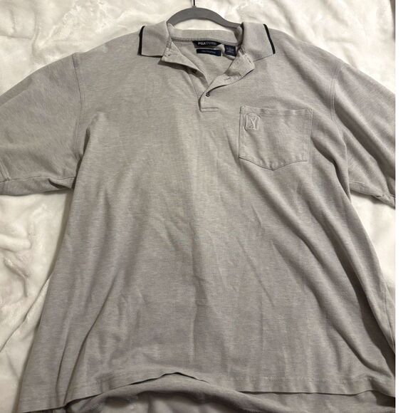 PGA TOUR Flex Men’s XL Gray Polo – Golf Performance Shirt | Classic Comfort - Picture 1 of 8